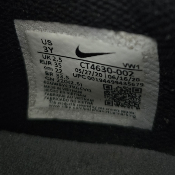 Nike Air Zoom Lebron Witness V Black Size 3 youth - Picture 6 of 6